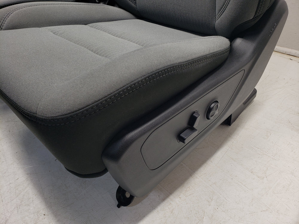 2019 - 2024 Dodge Ram Seats, Premium Powered Gray Cloth, 1500 DT #1303 | Picture # 10 | OEM Seats