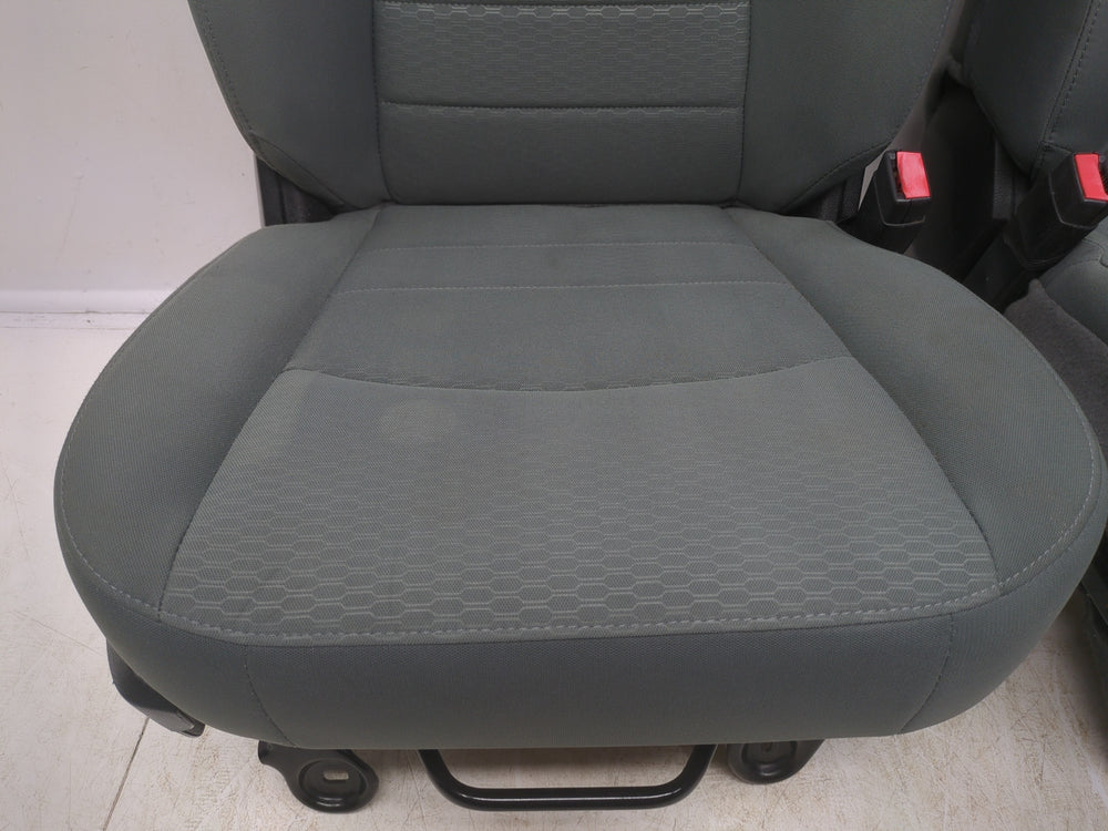 2009 - 2018 Dodge Ram Seats, Gray Cloth Manual, 4th Gen #1306 | Picture # 6 | OEM Seats