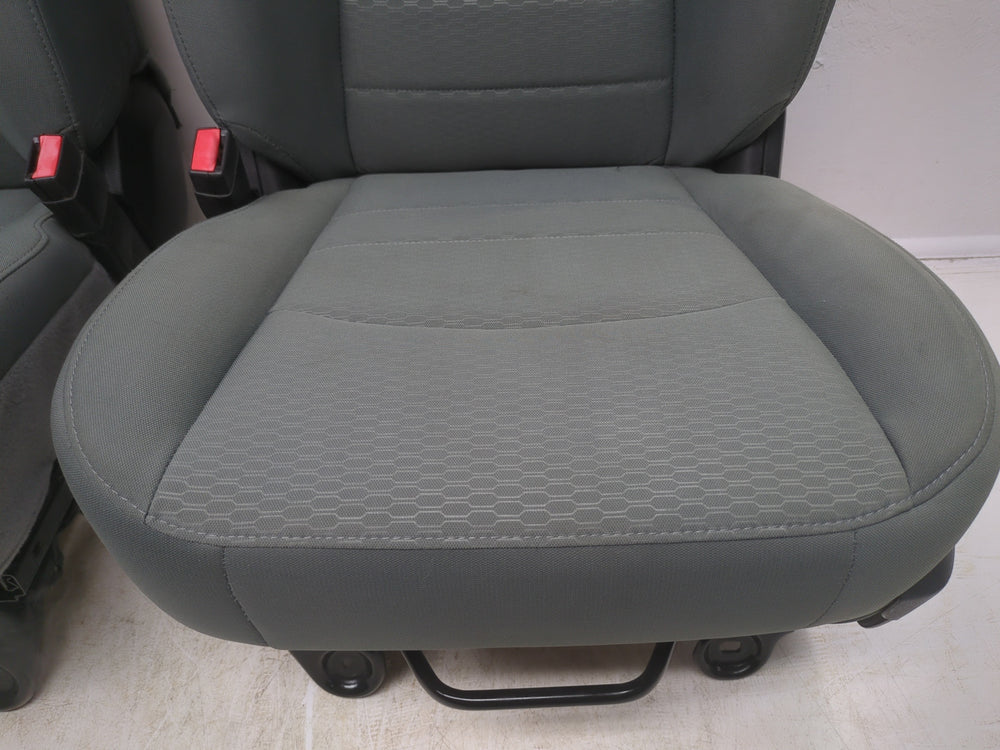 2009 - 2018 Dodge Ram Seats, Gray Cloth Manual, 4th Gen #1306 | Picture # 7 | OEM Seats
