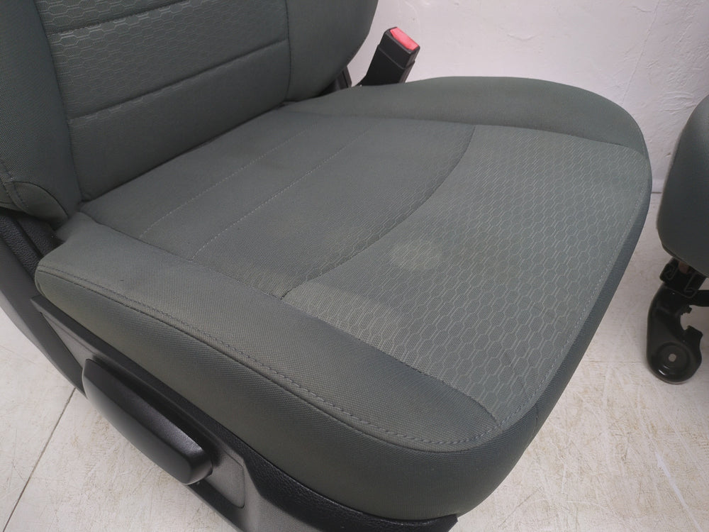 2009 - 2018 Dodge Ram Seats, Gray Cloth Manual, 4th Gen #1306 | Picture # 8 | OEM Seats