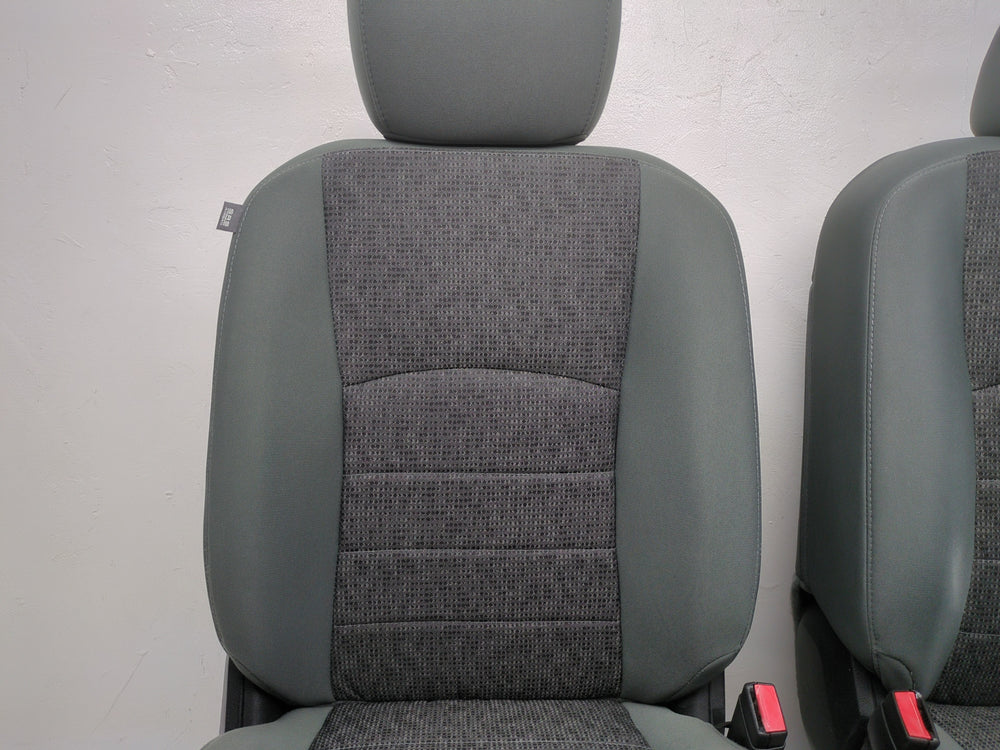 2009 - 2018 Dodge Ram Seats, Gray Cloth, Heated, Power Driver, 4th Gen #1307 | Picture # 4 | OEM Seats
