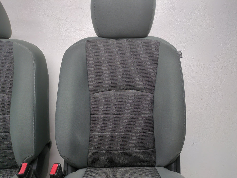 2009 - 2018 Dodge Ram Seats, Gray Cloth, Heated, Power Driver, 4th Gen #1307 | Picture # 5 | OEM Seats