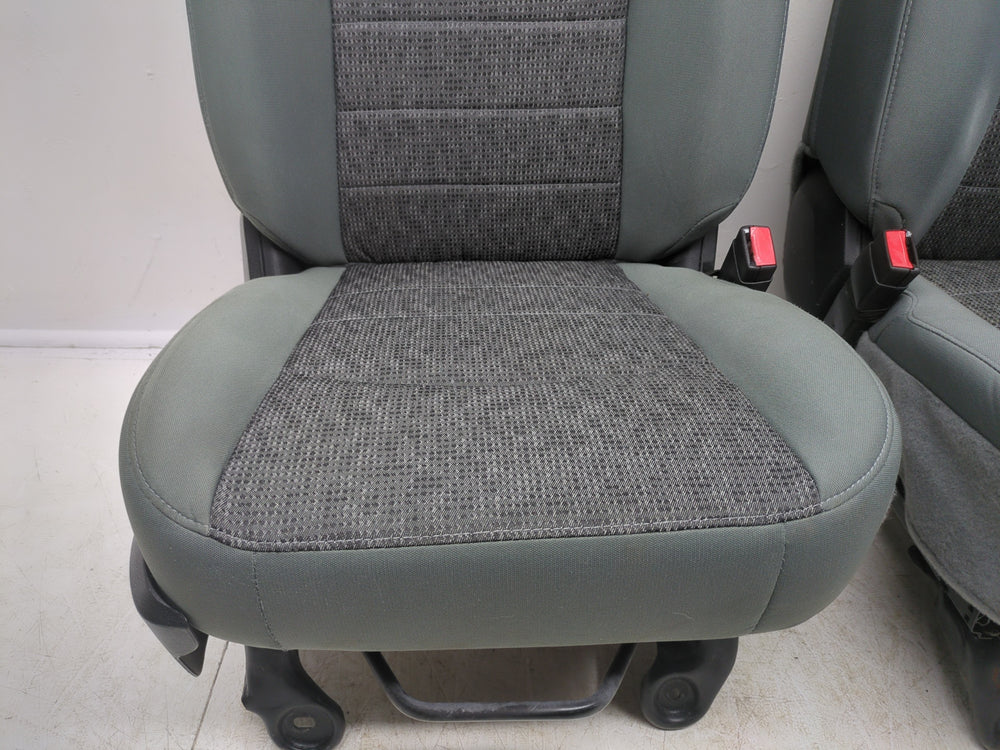 2009 - 2018 Dodge Ram Seats, Gray Cloth, Heated, Power Driver, 4th Gen #1307 | Picture # 6 | OEM Seats