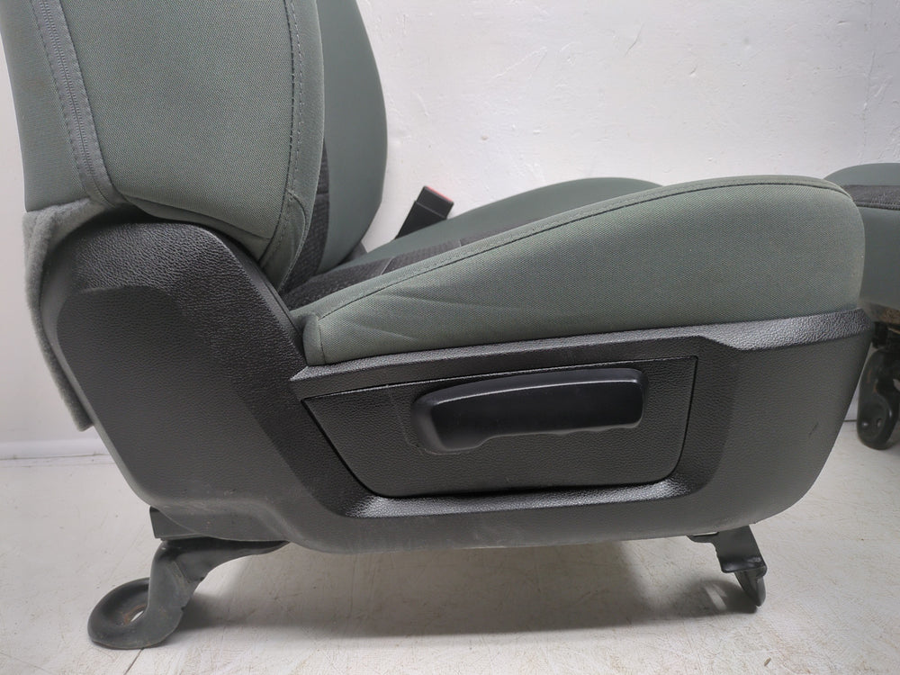 2009 - 2018 Dodge Ram Seats, Gray Cloth, Heated, Power Driver, 4th Gen #1307 | Picture # 10 | OEM Seats