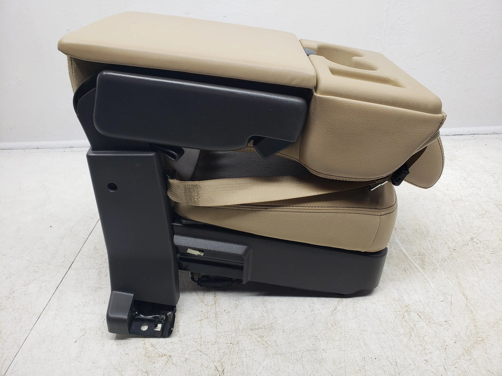 thumbnail image 2 of Willys Auto Gray Jump Seat Console Lid For Ford F250/F350 Super Duty (2008-2011) - Heavy-Duty Vinyl With Aluminum Base 2 of 5