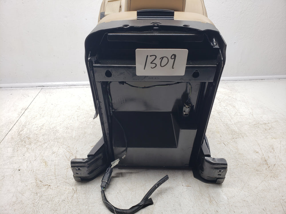2011 - 2016 Ford F250 Jump Seat Console, Adobe Leather, Super Duty Lariat #1309 | Picture # 19 | OEM Seats