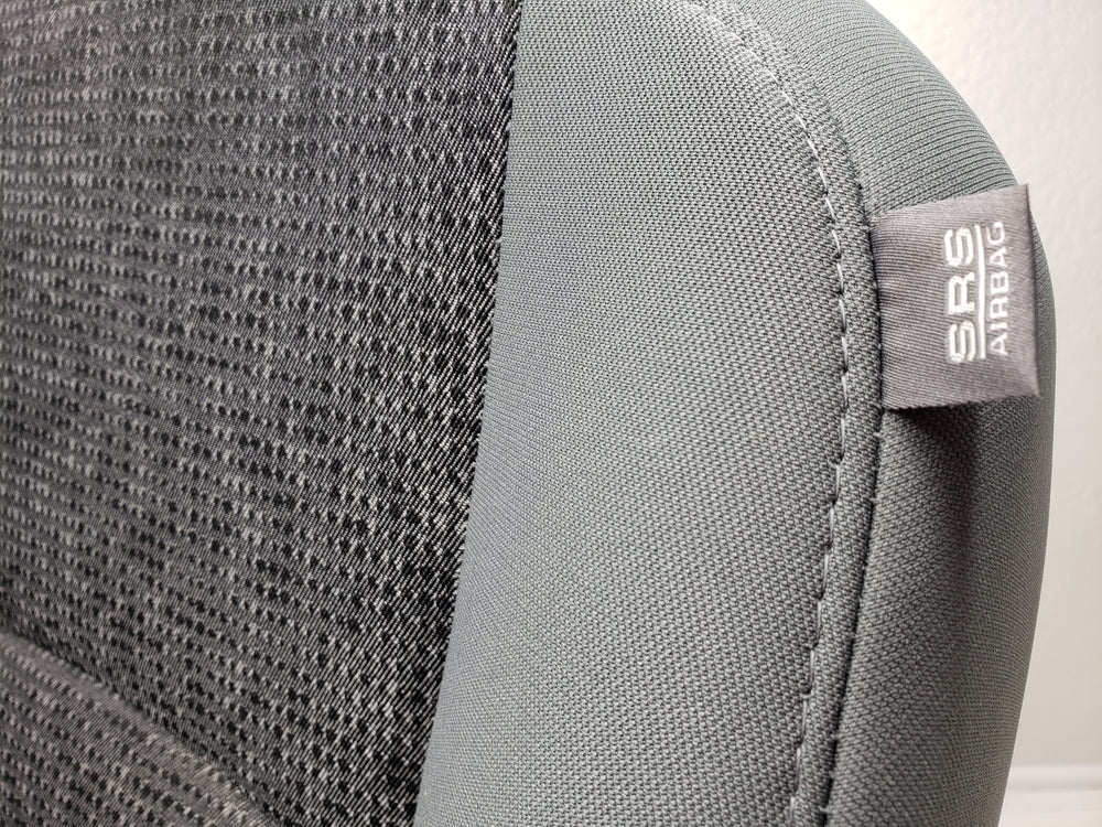 2009 - 2018 Dodge Ram Seats, Gray Cloth, Power Driver, 4th Gen #1308 | Picture # 9 | OEM Seats