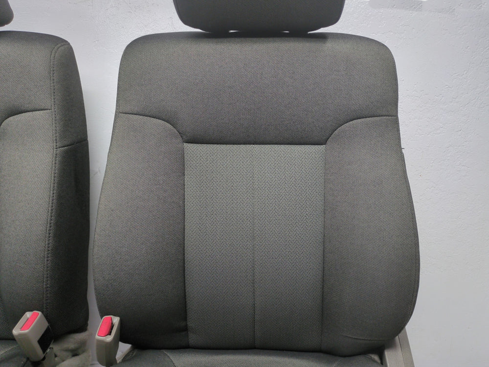 2009 - 2014 Ford F150 Seats, OEM Black Stone Cloth, XL Manual #1313 | Picture # 6 | OEM Seats