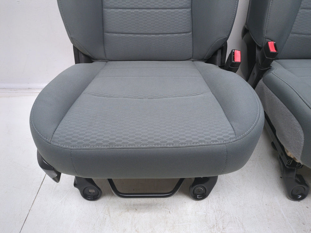 2009 - 2018 Dodge Ram Seats, Gray Cloth Manual, 4th Gen #1320 | Picture # 5 | OEM Seats