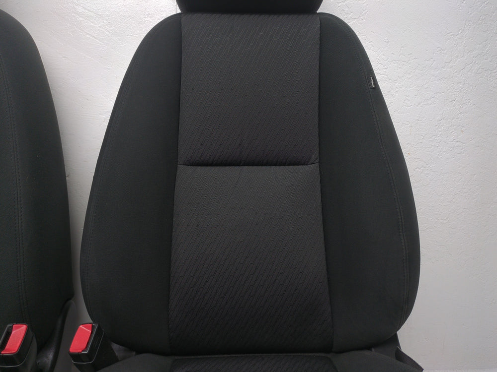 2007 - 2013 Sierra Silverado Seats, Black Cloth, Front, Manual #1321 | Picture # 6 | OEM Seats