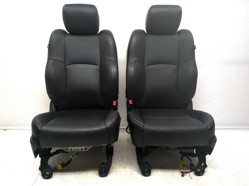 2009 - 2018 Dodge Ram Seats, Black Leather, Powered Heated Cooled, 4th Gen #1327 | Picture # 3 | OEM Seats