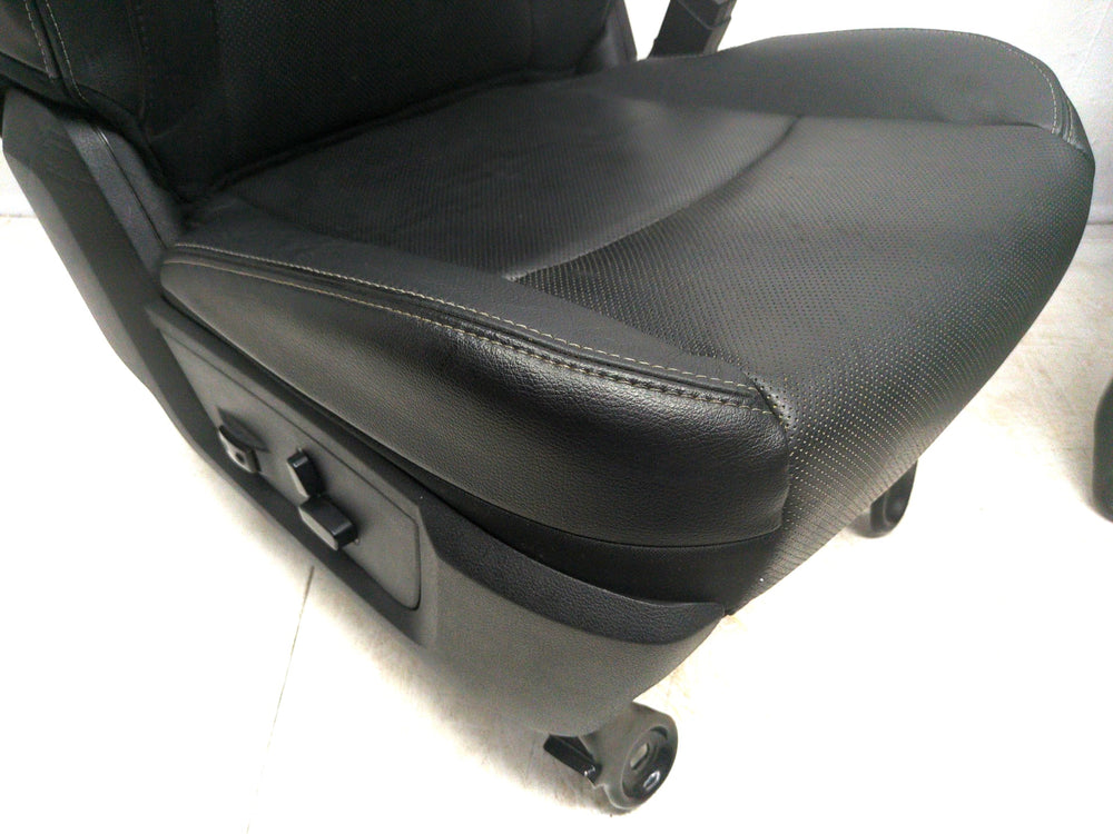 2009 - 2018 Dodge Ram Seats, Black Leather, Powered Heated Cooled, 4th Gen #1327 | Picture # 8 | OEM Seats