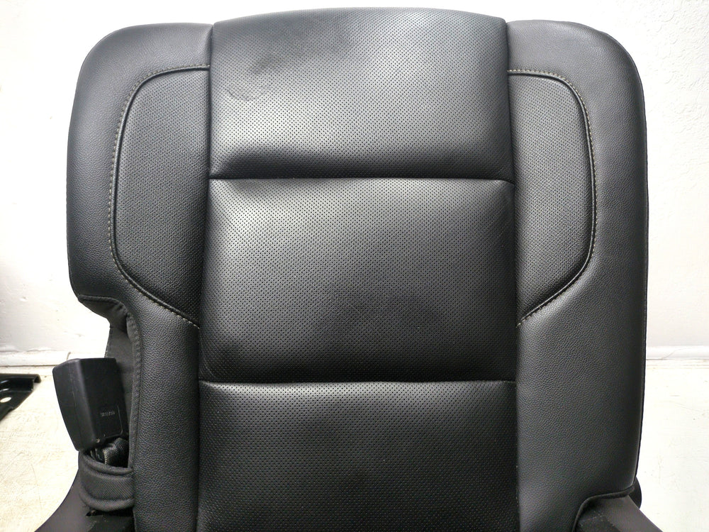 2015 - 2020 Chevy GMC Yukon Suburban 2nd Row Bucket Seats, Black Leather #1329 | Picture # 14 | OEM Seats