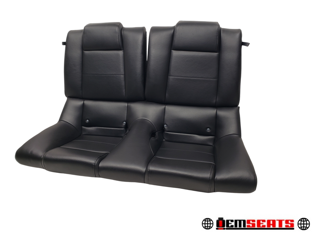 Ford Mustang Rear Seats 2005-2009, Black Leather Coupe #1451 | Picture # 1 | OEM Seats