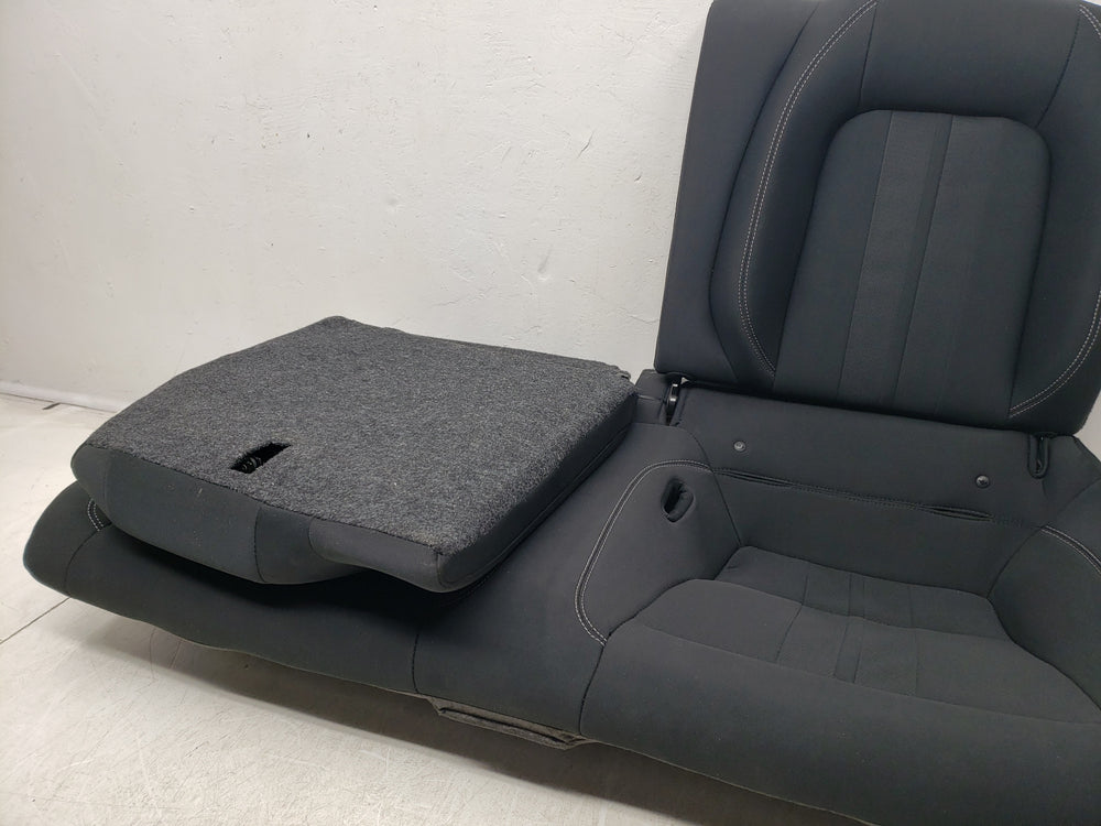 2015 - 2024 Ford Mustang Rear Seats, Black Cloth Coupe #1454 | Picture # 6 | OEM Seats