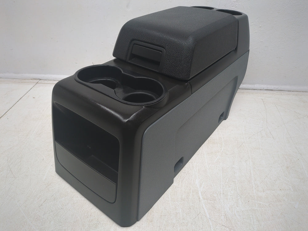 2009 - 2014 Ford F150 Center Console w/ Arm Rest, Black & Gray #1456 | Picture # 7 | OEM Seats