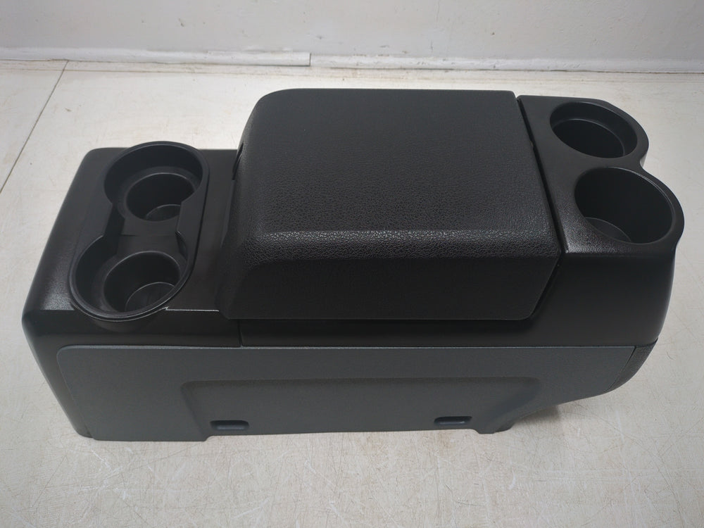 2009 - 2014 Ford F150 Center Console w/ Arm Rest, Black & Gray #1456 | Picture # 11 | OEM Seats