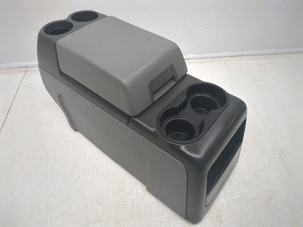 2009 - 2014 Ford F150 Center Console w/ Arm Rest, Gray #1457 | Picture # 10 | OEM Seats