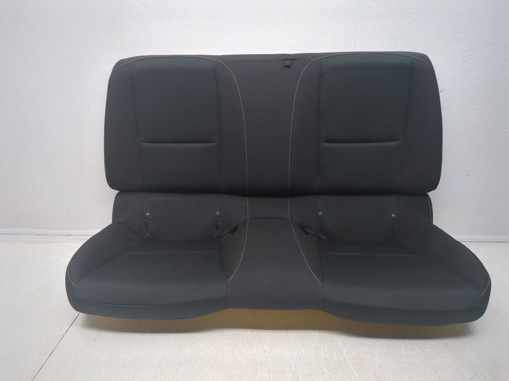 2010 - 2015 Chevy Camaro Rear Seat, Coupe, Black Cloth #1458 | Picture # 3 | OEM Seats