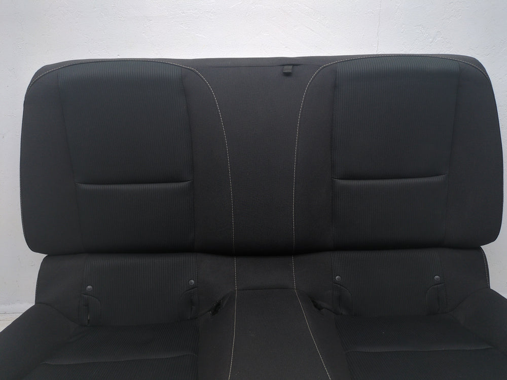 2010 - 2015 Chevy Camaro Rear Seat, Coupe, Black Cloth #1458 | Picture # 4 | OEM Seats
