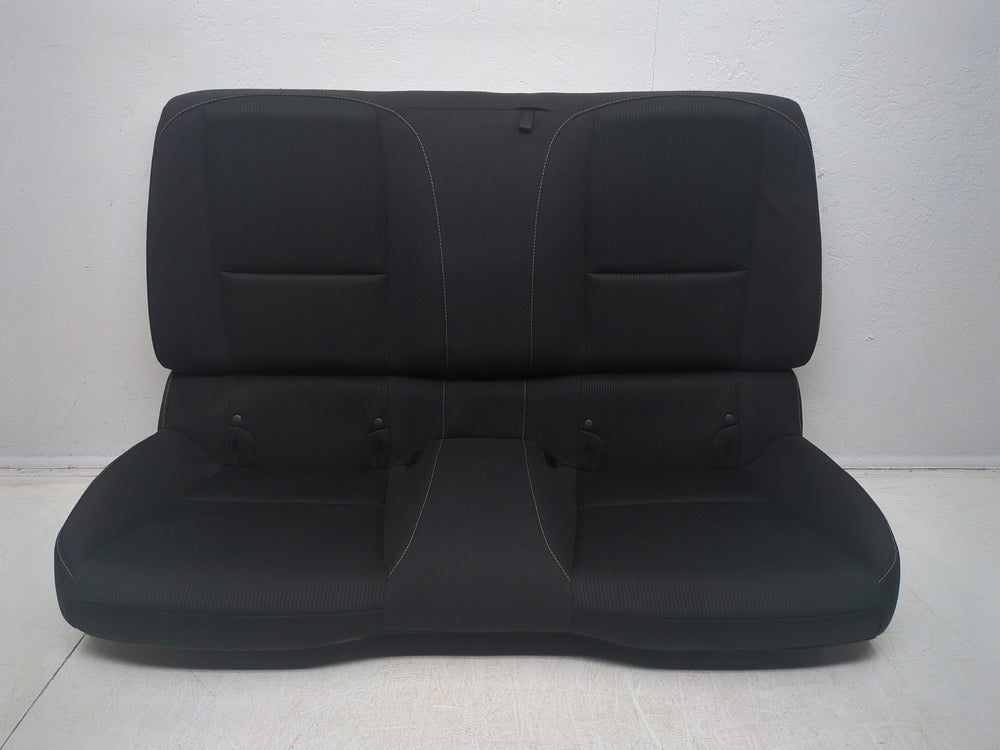 2010 - 2015 Chevy Camaro Rear Seat, Coupe, Black Cloth #1460 | Picture # 3 | OEM Seats