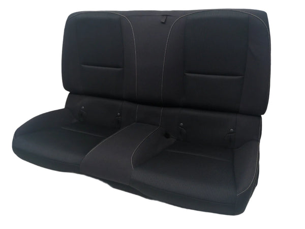 2010 - 2015 Chevy Camaro Rear Seat, Coupe, Black Cloth #1460