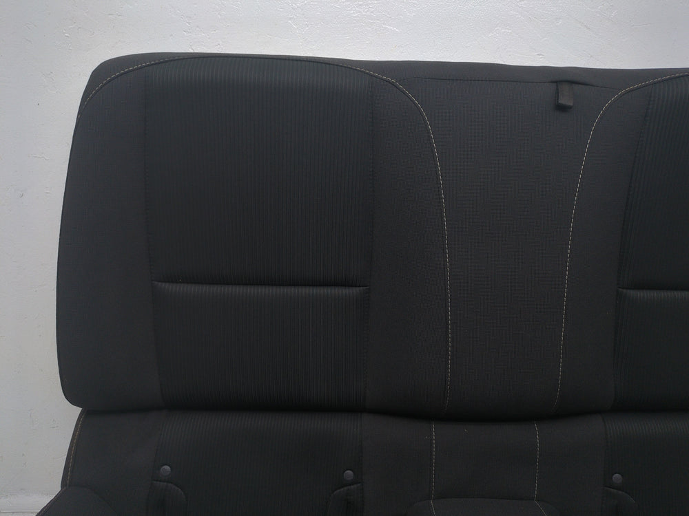 2010 - 2015 Chevy Camaro Rear Seat, Coupe, Black Cloth #1460 | Picture # 4 | OEM Seats
