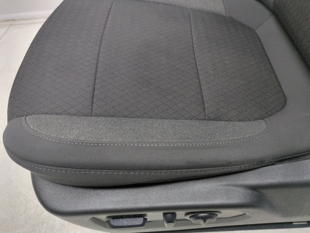 2019 - 2024 GMC Sierra Chevy Silverado Driver Seat, Black Cloth, Powered #1498 | Picture # 9 | OEM Seats