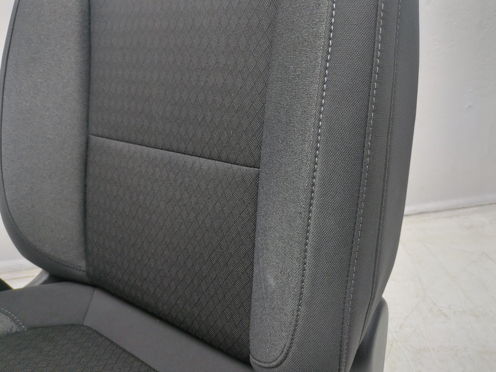 2019 - 2024 GMC Sierra Chevy Silverado Driver Seat, Black Cloth, Powered #1498 | Picture # 13 | OEM Seats