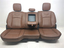 2009 - 2018 Dodge Ram Rear Seat, Brown Leather Laramie Longhorn, Crew Cab #1492 | Picture # 16 | OEM Seats