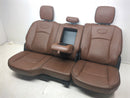 2009 - 2018 Dodge Ram Rear Seat, Brown Leather Laramie Longhorn, Crew Cab #1492 | Picture # 16 | OEM Seats