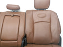 2009 - 2018 Dodge Ram Rear Seat, Brown Leather Laramie Longhorn, Crew Cab #1492 | Picture # 16 | OEM Seats