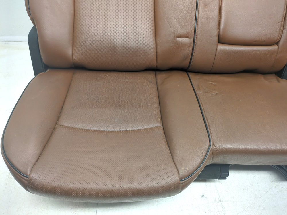 2009 - 2018 Dodge Ram Rear Seat, Brown Leather Laramie Longhorn, Crew Cab #1492 | Picture # 7 | OEM Seats