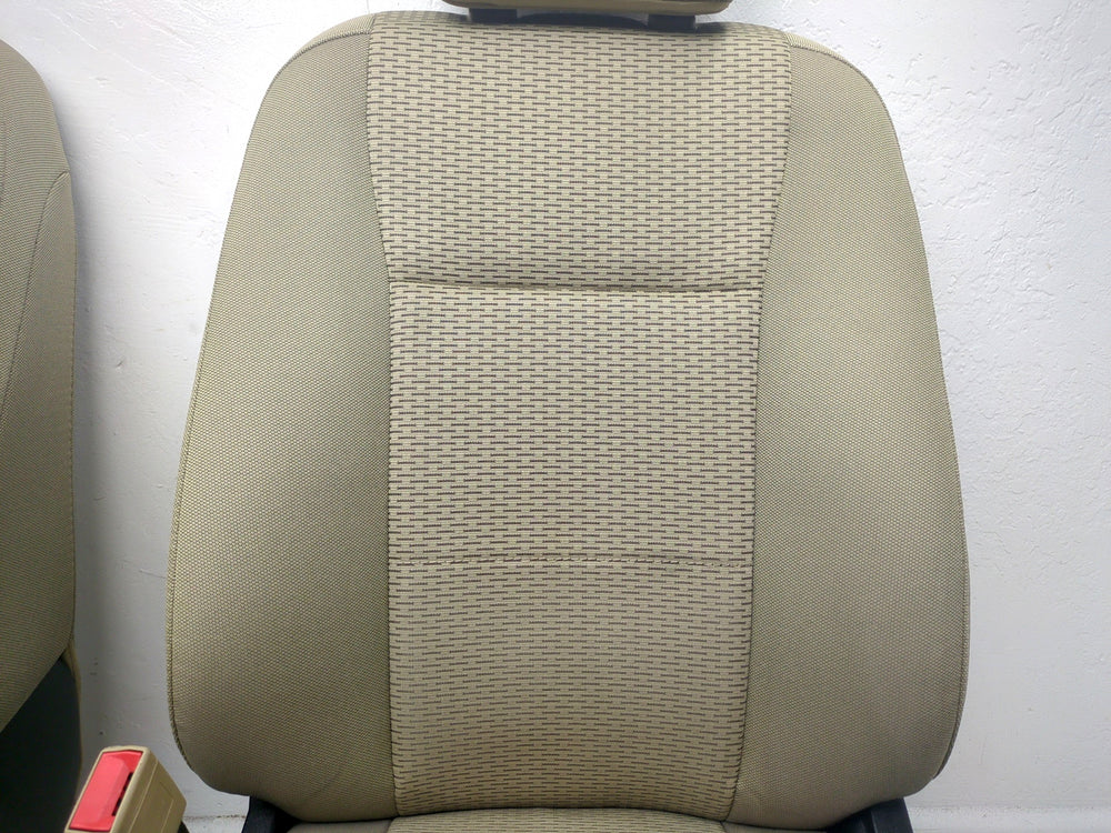 2015 - 2023 Ford F150 & Super Duty Cloth Seats, Manual, Camel Tan #1491 | Picture # 5 | OEM Seats