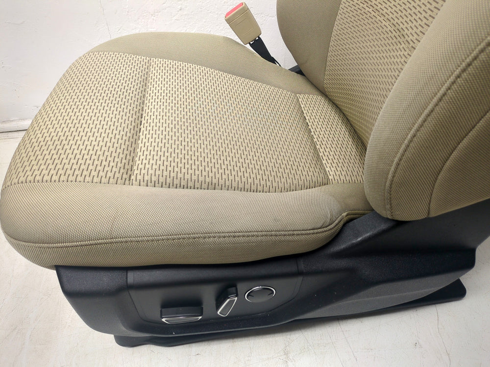 2015 - 2023 Ford F150 & Super Duty Cloth Seats, Manual, Camel Tan #1491 | Picture # 11 | OEM Seats