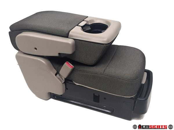 2009 - 2014 Ford F150 Center Jump Seat, Stone Gray #1490