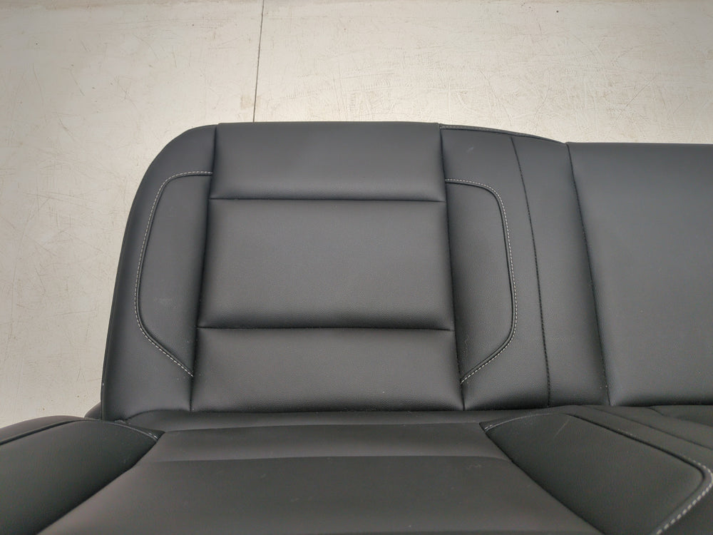 2014 - 2018 Silverado Sierra Rear Seats, Extended Cab, Black Leather #1488 | Picture # 8 | OEM Seats