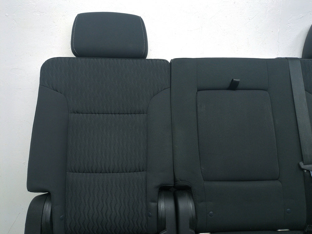 2015 - 2020 Chevy Suburban Yukon XL 2nd Row Bench Seat, Black Cloth #1485 | Picture # 8 | OEM Seats
