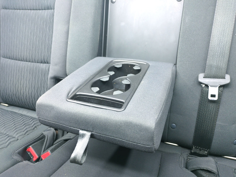 2015 - 2020 Chevy Suburban Yukon XL 2nd Row Bench Seat, Black Cloth #1485 | Picture # 3 | OEM Seats