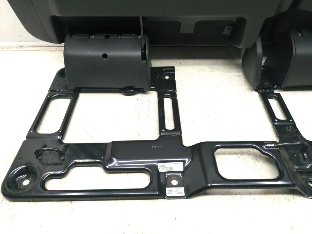 2015 - 2020 Chevy Suburban Yukon XL 2nd Row Bench Seat, Black Leather #1487 | Picture # 22 | OEM Seats