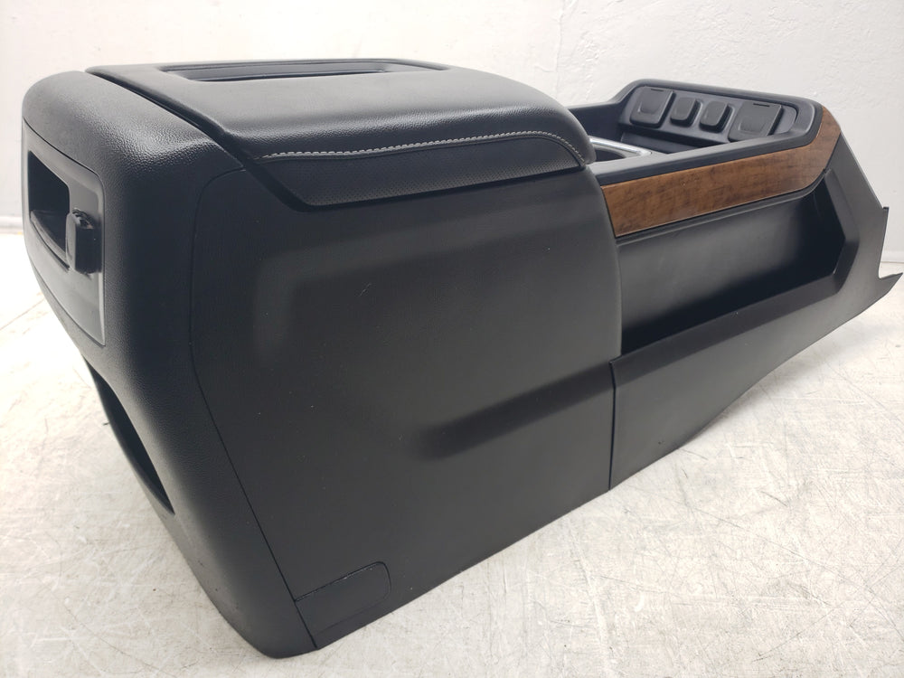 2014 - 2018 Silverado High Country Center Console, Black w/ Wireless Charging #1483 | Picture # 7 | OEM Seats