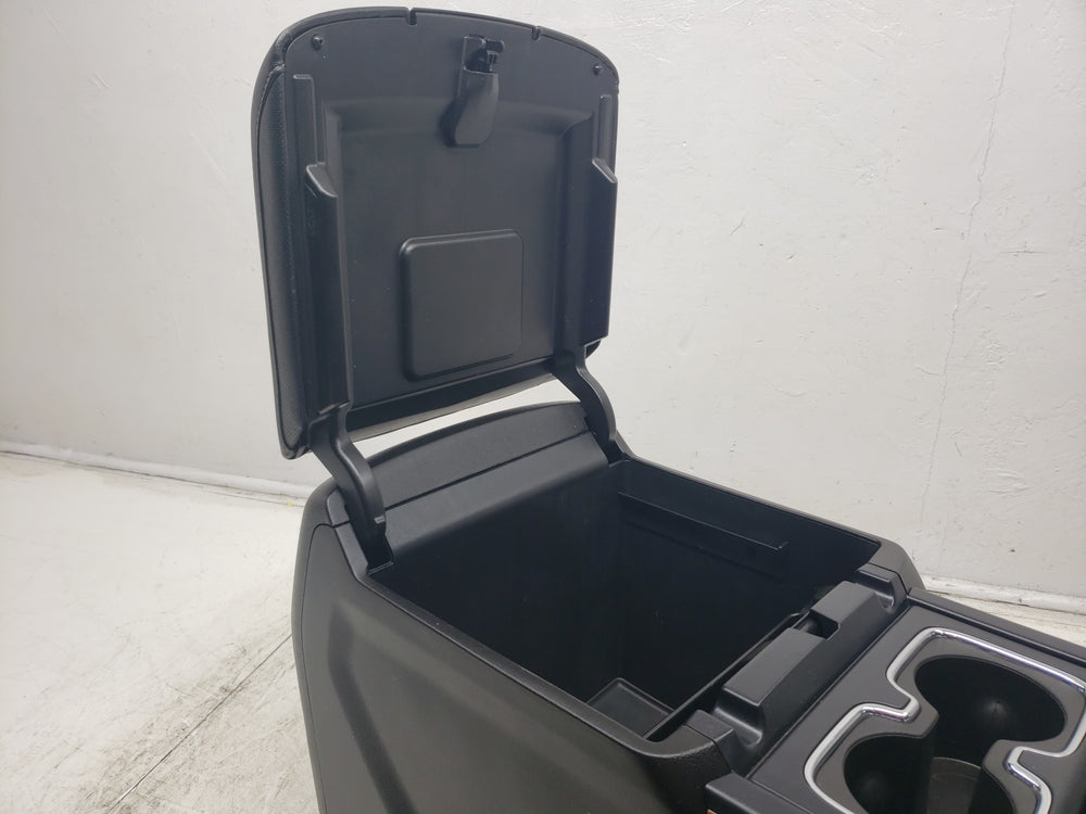 2014 - 2018 Silverado High Country Center Console, Black w/ Wireless Charging #1483 | Picture # 12 | OEM Seats