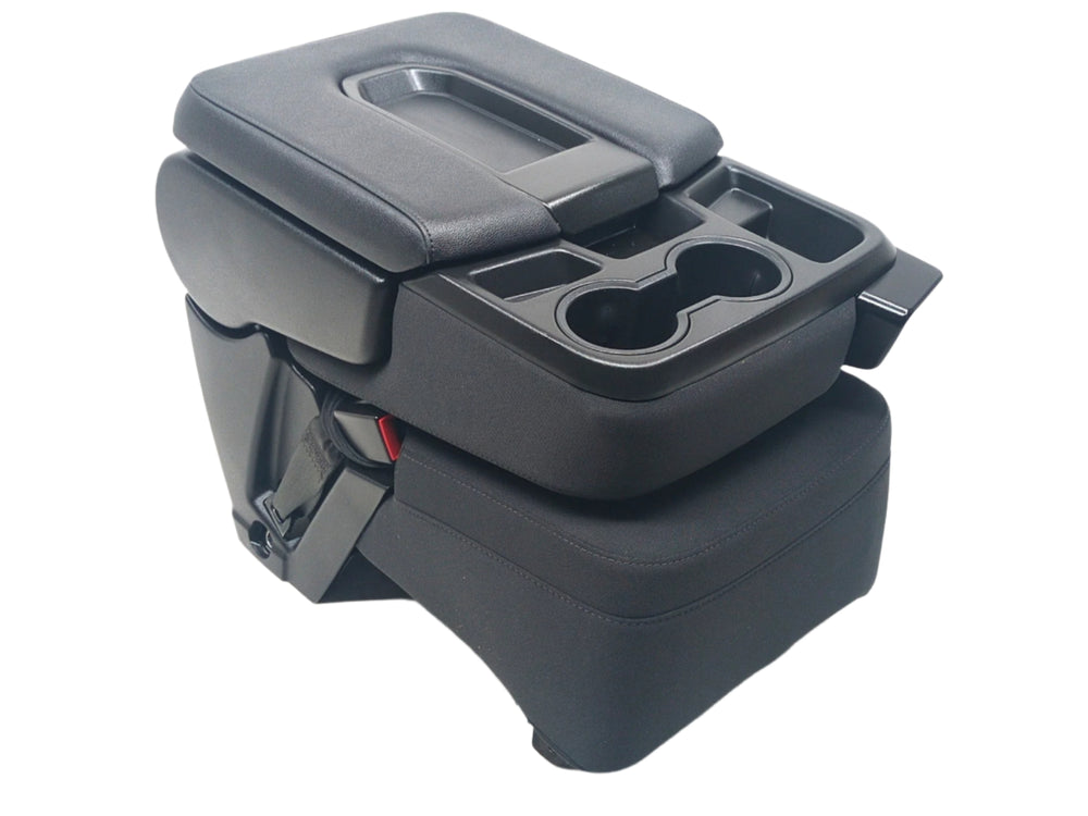 2019 - 2024 Chevy Silverado Sierra Jump Seat, Black Cloth w/ Top Storage #1468 | Picture # 1 | OEM Seats