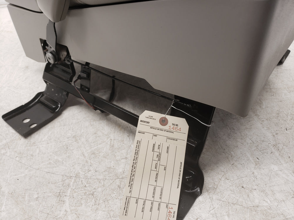 2007 - 2013 Sierra Silverado Jump Seat Console, Gray Leather, w/ Storage #1464 | Picture # 17 | OEM Seats