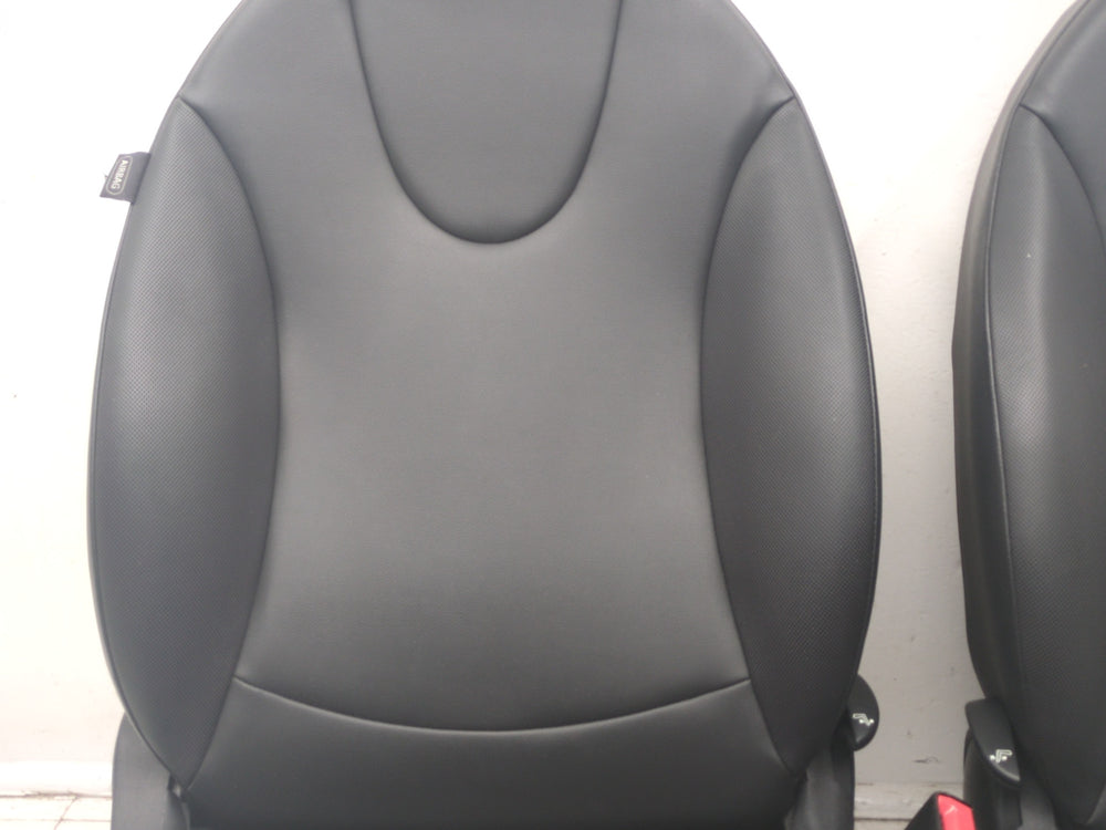 2007 - 2013 Mini Cooper Black Leatherette Seats, R55 R56 R57, Manual #1025 | Picture # 4 | OEM Seats