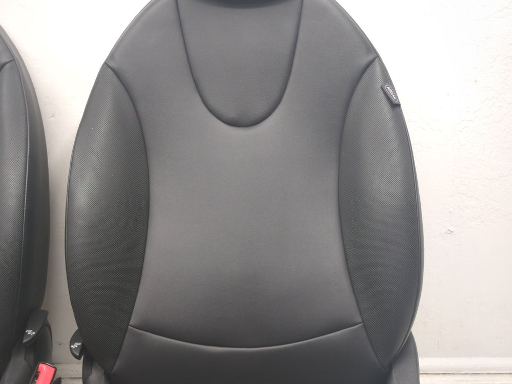 2007 - 2013 Mini Cooper Black Leatherette Seats, R55 R56 R57, Manual #1025 | Picture # 5 | OEM Seats