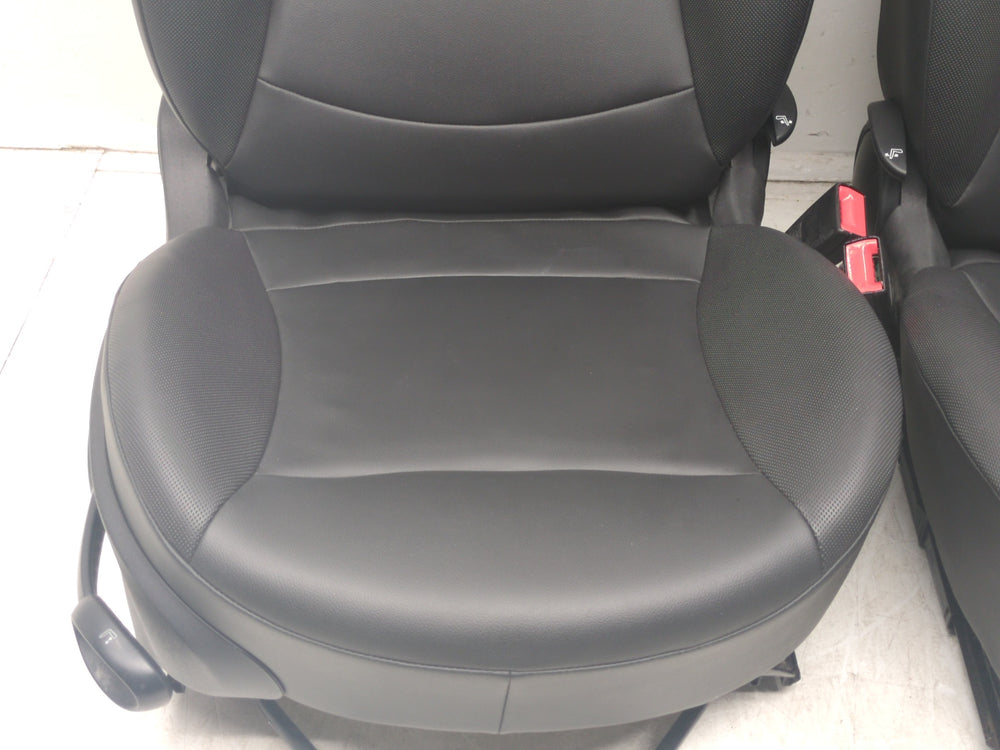 2007 - 2013 Mini Cooper Black Leatherette Seats, R55 R56 R57, Manual #1025 | Picture # 6 | OEM Seats