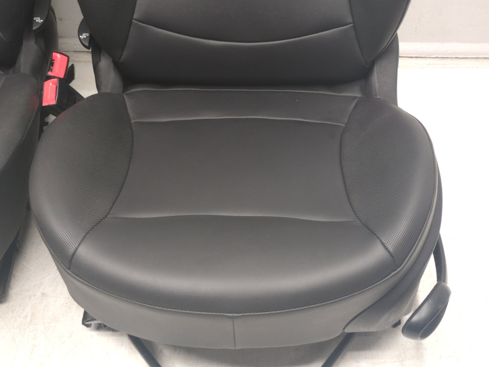 2007 - 2013 Mini Cooper Black Leatherette Seats, R55 R56 R57, Manual #1025 | Picture # 7 | OEM Seats