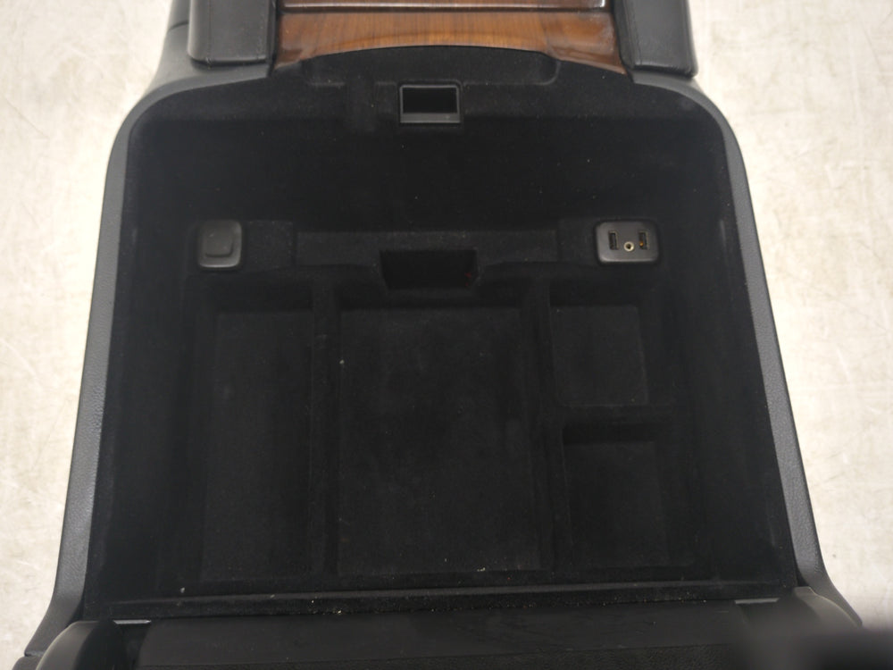 2015 - 2020 Cadillac Escalade Center Console, Black w/ Wireless Charging #1035 | Picture # 17 | OEM Seats