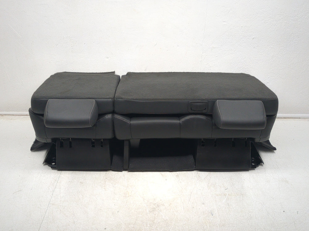 2015 - 2020 Chevy Tahoe GMC Yukon Second Row Bench Seat, Black Leather #1570 | Picture # 12 | OEM Seats